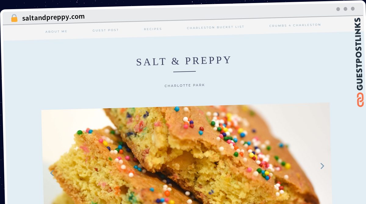 Publish Guest Post on saltandpreppy.com