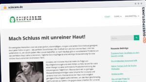 Publish Guest Post on scincare.de