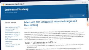 Publish Guest Post on seniorennet-hamburg.de