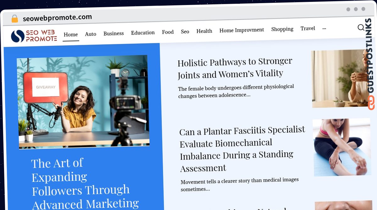 Publish Guest Post on seowebpromote.com