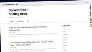 Publish Guest Post on serversfree.com
