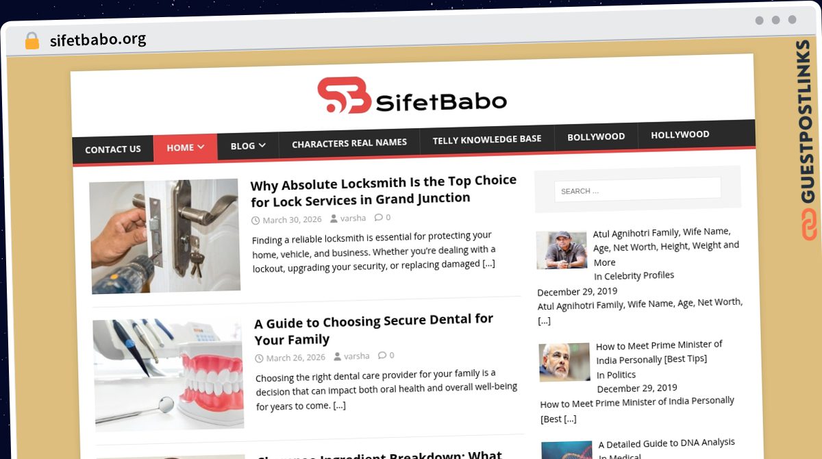 Publish Guest Post on sifetbabo.org