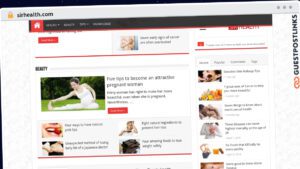 Publish Guest Post on sirhealth.com