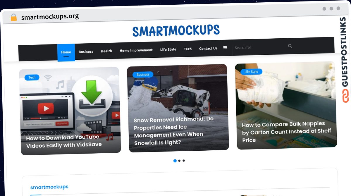 Publish Guest Post on smartmockups.org