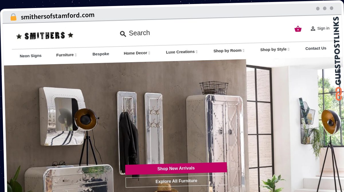 Publish Guest Post on smithersofstamford.com