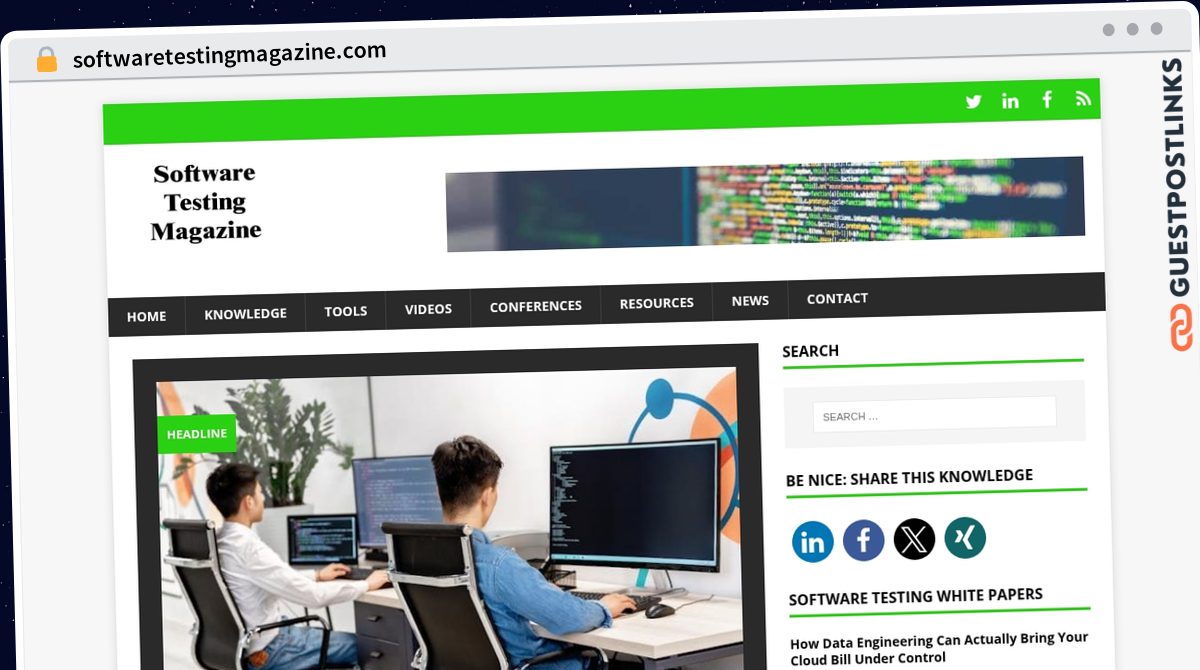 Publish Guest Post on softwaretestingmagazine.com
