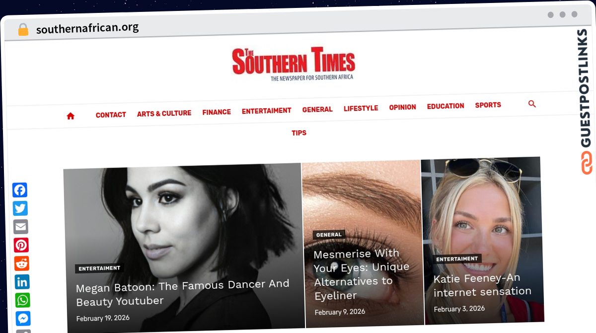 Publish Guest Post on southernafrican.org