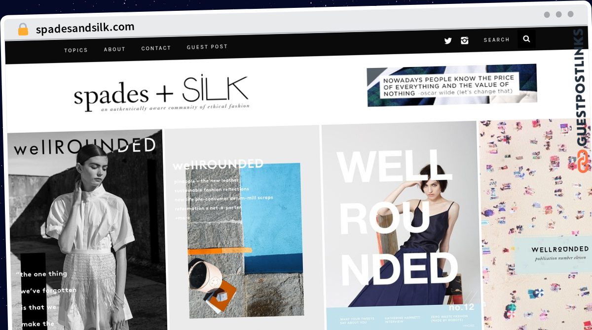 Publish Guest Post on spadesandsilk.com