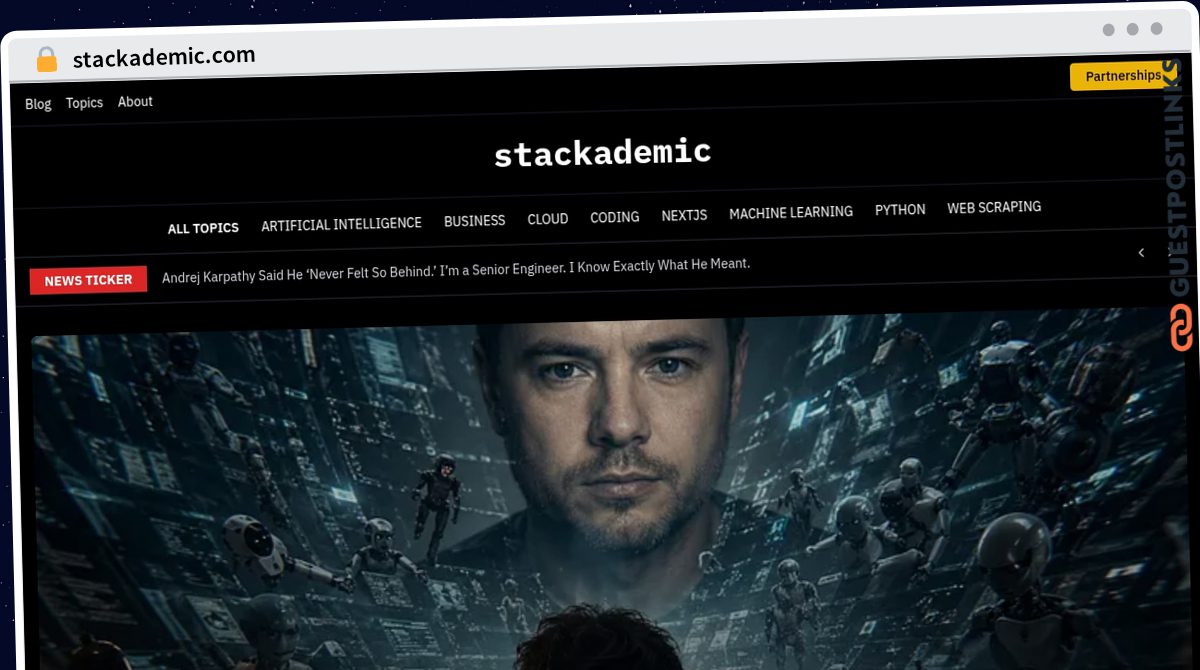 Publish Guest Post on stackademic.com