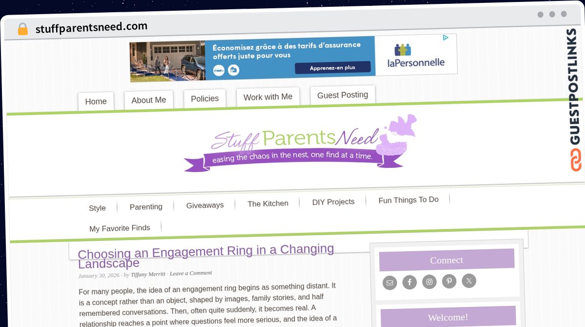 Publish Guest Post on stuffparentsneed.com