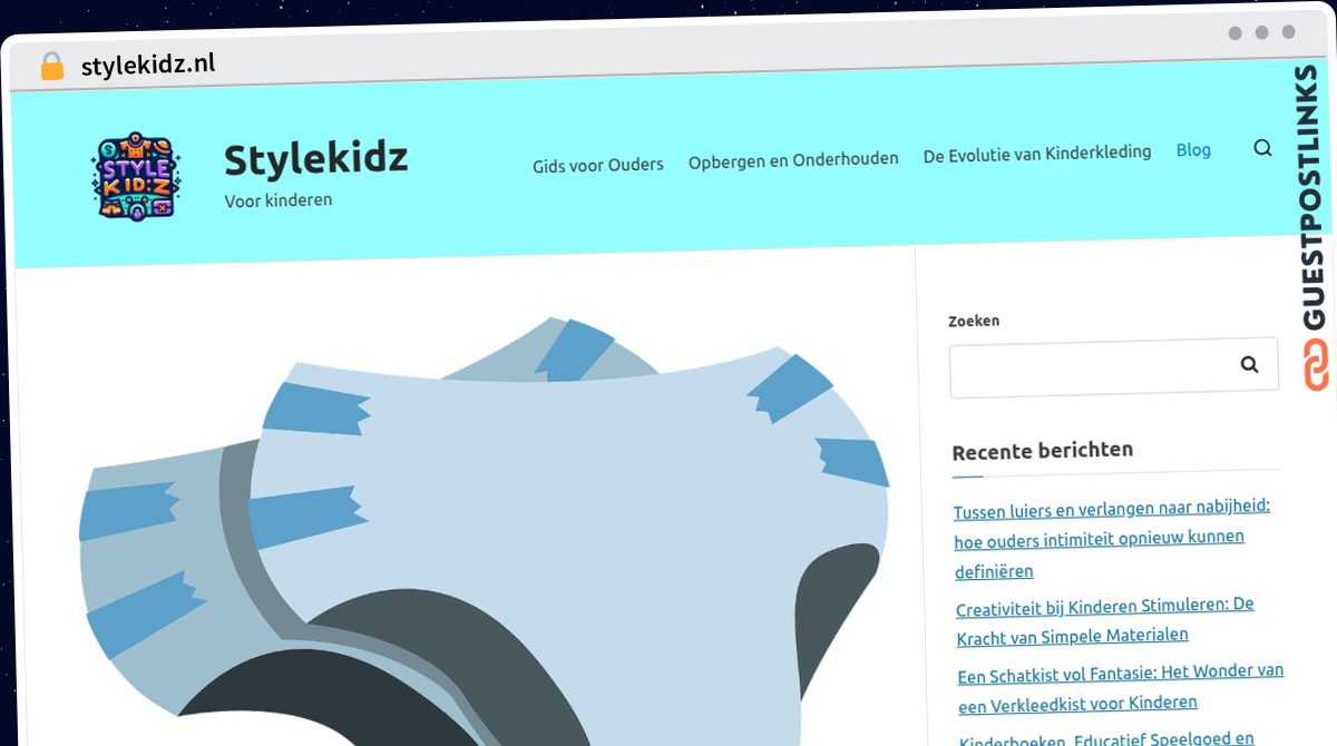 Publish Guest Post on stylekidz.nl