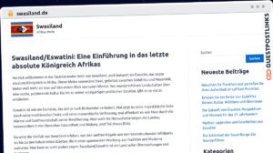 Publish Guest Post on swasiland.de