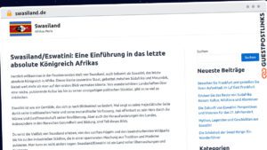 Publish Guest Post on swasiland.de