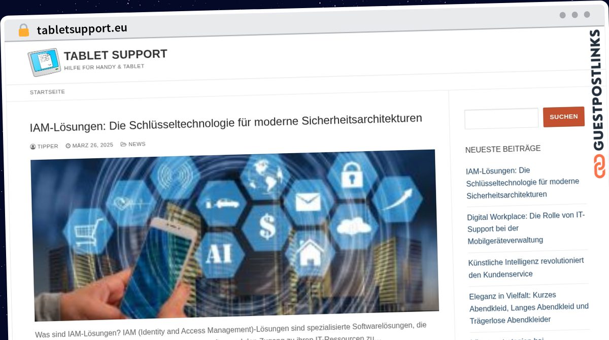 Publish Guest Post on tabletsupport.eu