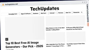 Publish Guest Post on techupdates.net