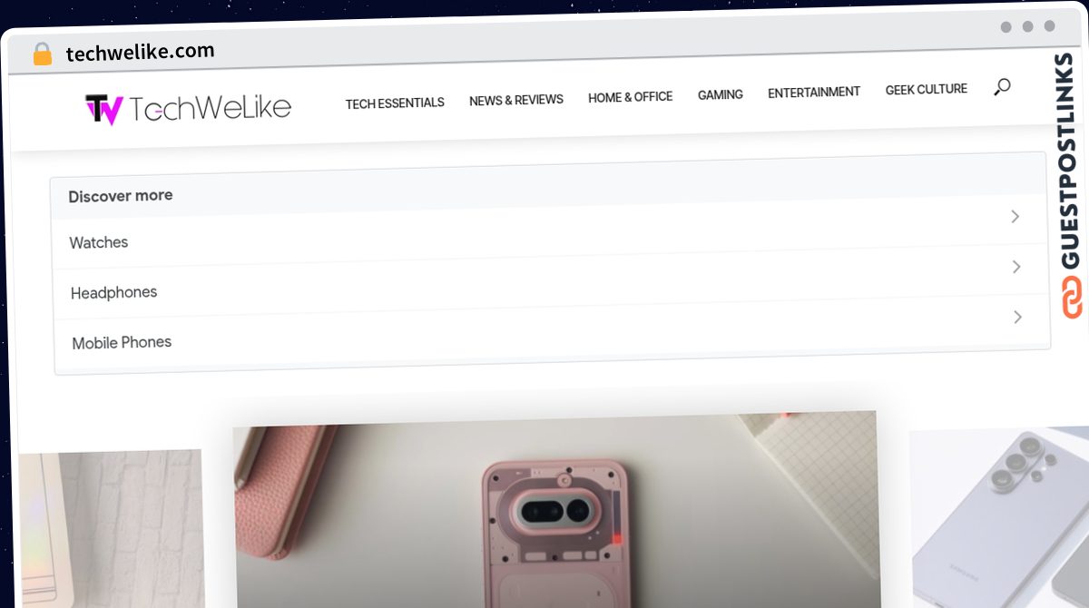 Publish Guest Post on techwelike.com