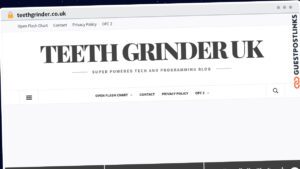 Publish Guest Post on teethgrinder.co.uk