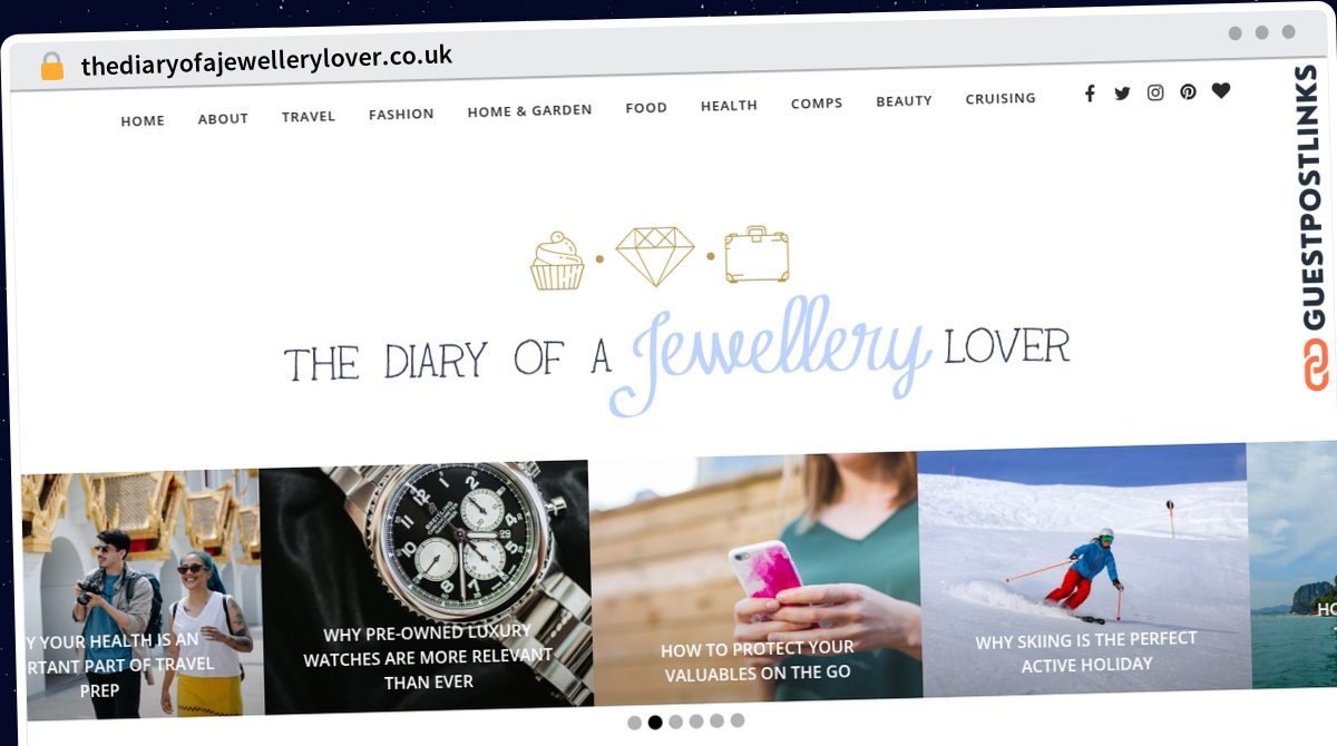 Publish Guest Post on thediaryofajewellerylover.co.uk