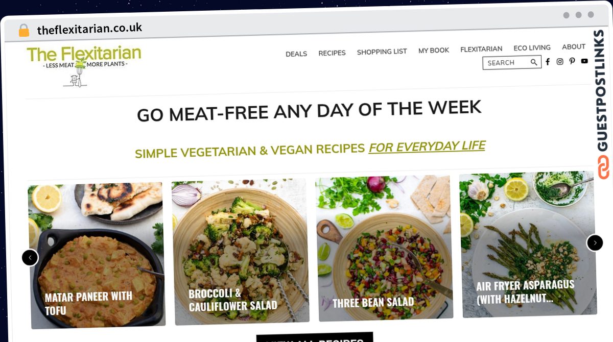 Publish Guest Post on theflexitarian.co.uk