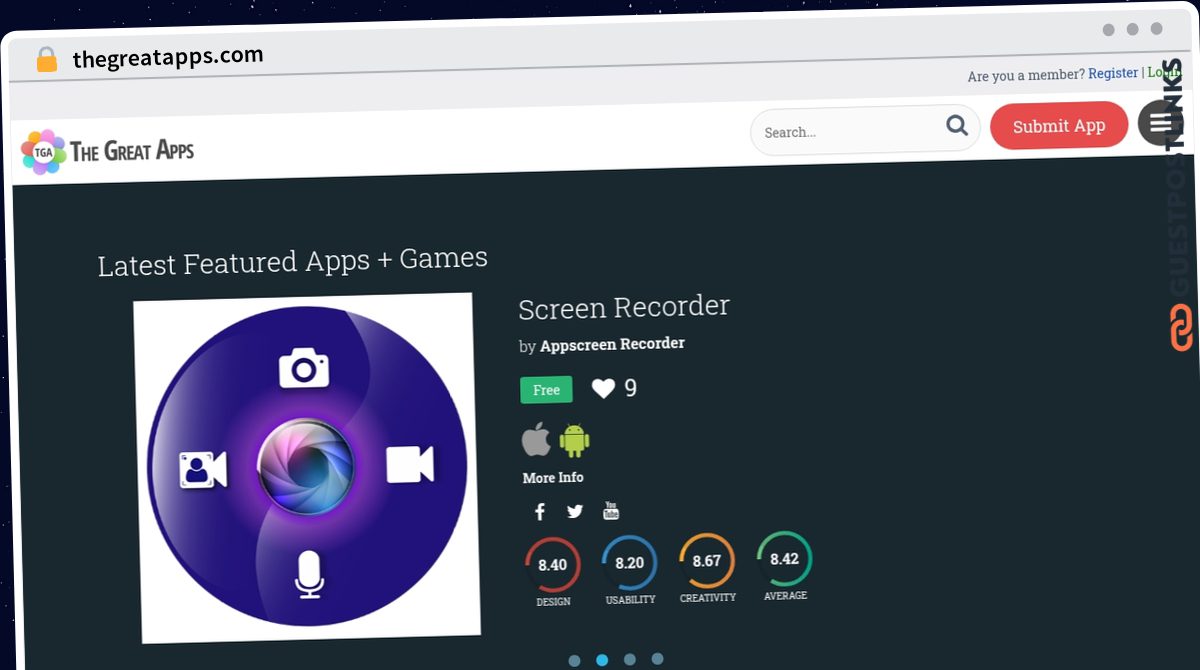 Publish Guest Post on thegreatapps.com