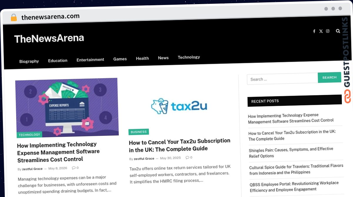 Publish Guest Post on thenewsarena.com