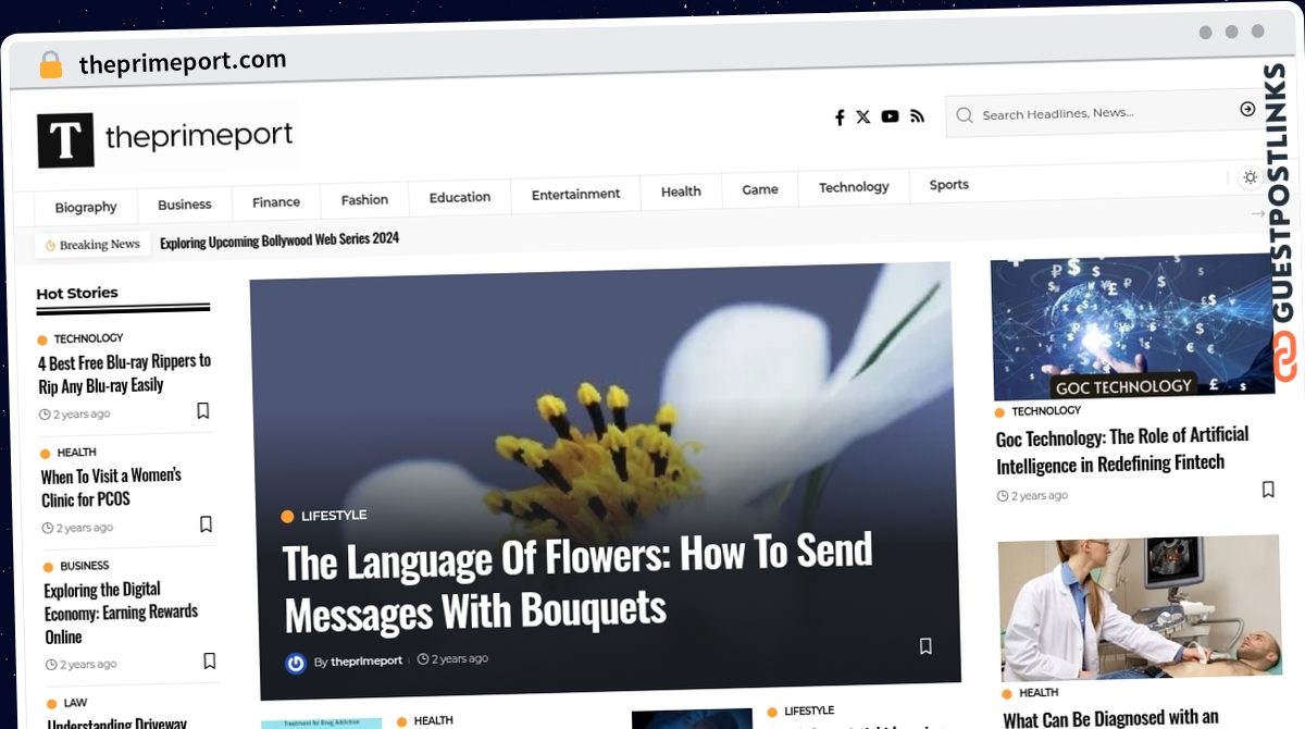 Publish Guest Post on theprimeport.com