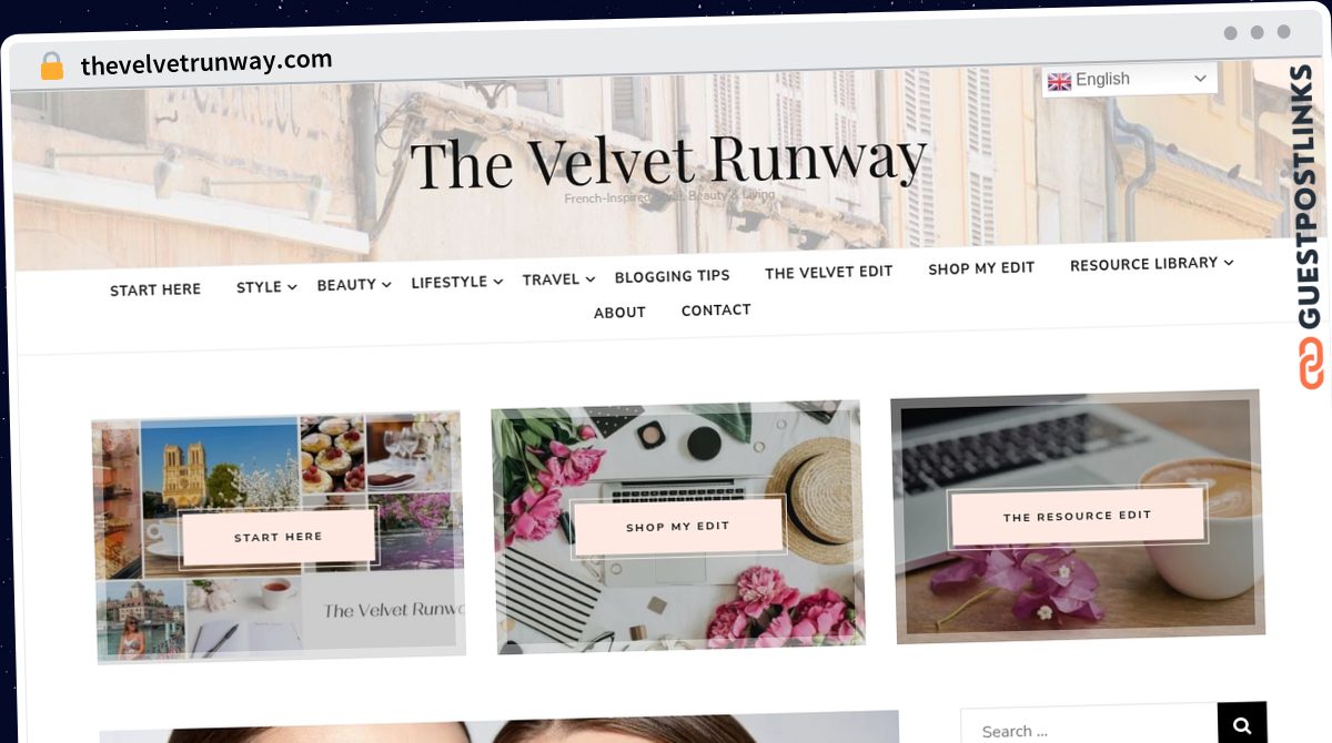 Publish Guest Post on thevelvetrunway.com
