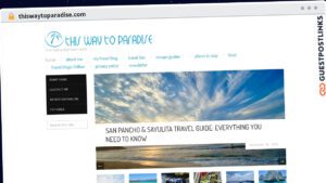 Publish Guest Post on thiswaytoparadise.com