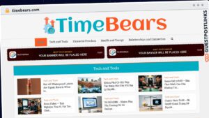 Publish Guest Post on timebears.com