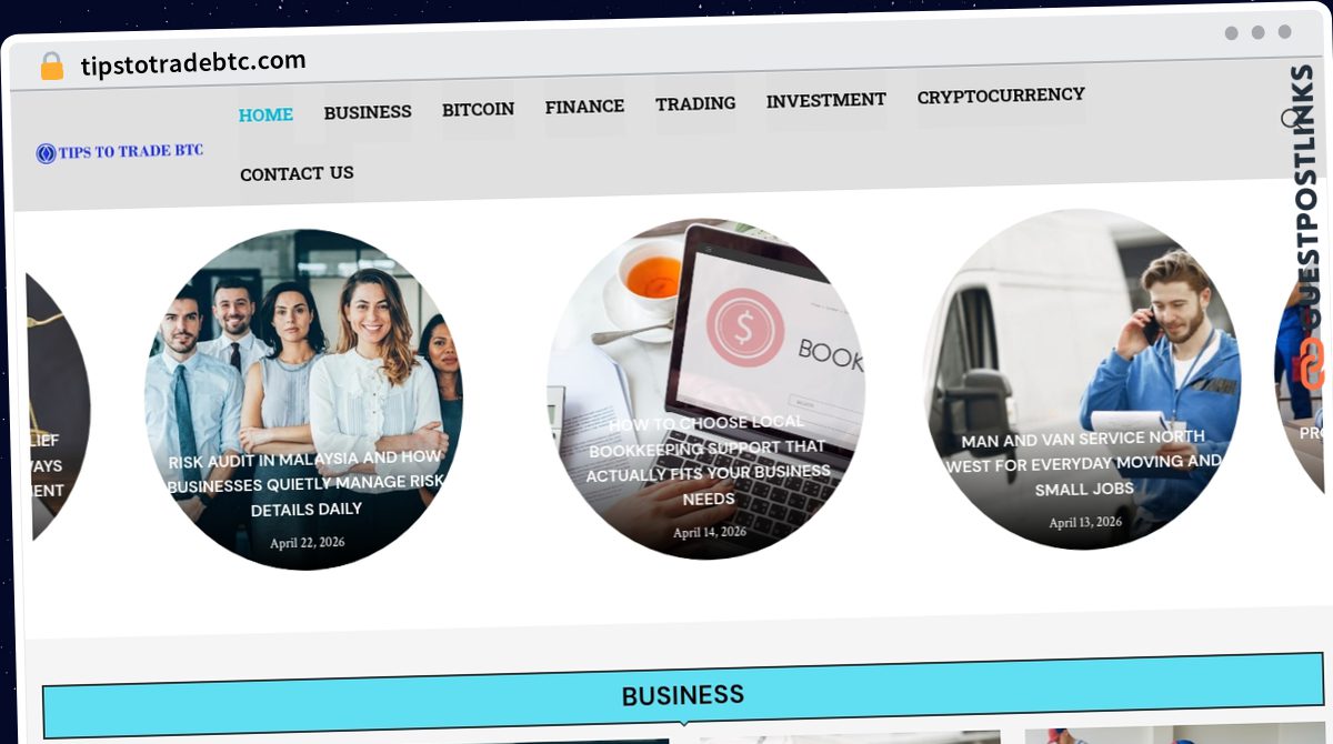 Publish Guest Post on tipstotradebtc.com