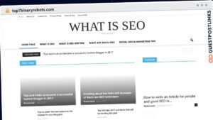 Publish Guest Post on top7binaryrobots.com