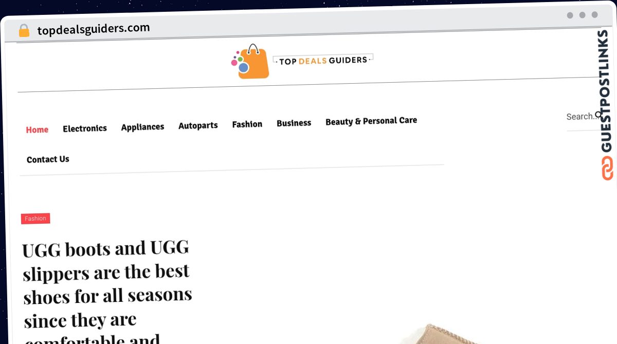 Publish Guest Post on topdealsguiders.com