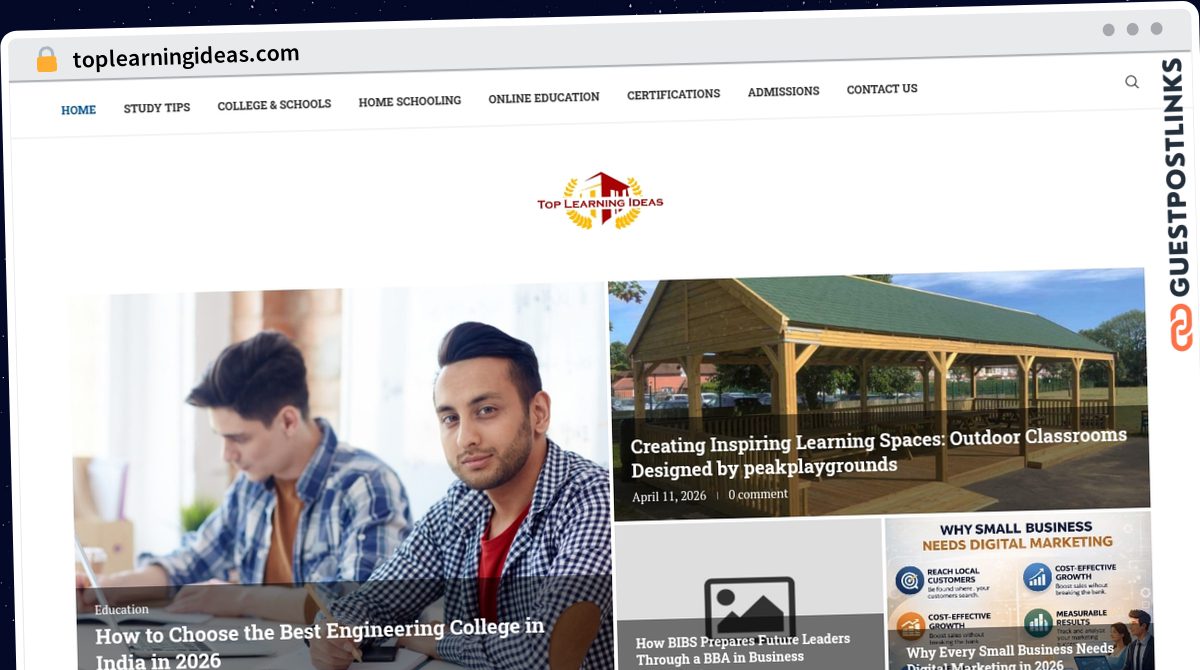 Publish Guest Post on toplearningideas.com