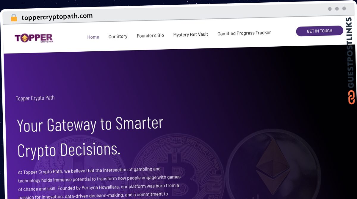 Publish Guest Post on toppercryptopath.com