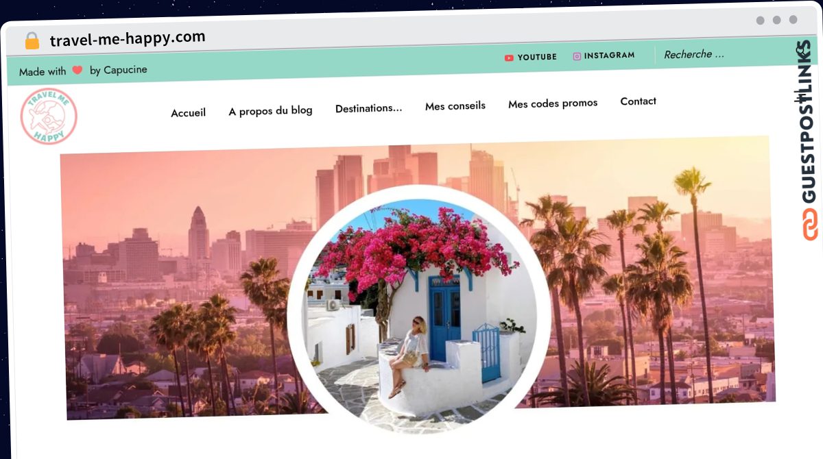 Publish Guest Post on travel-me-happy.com