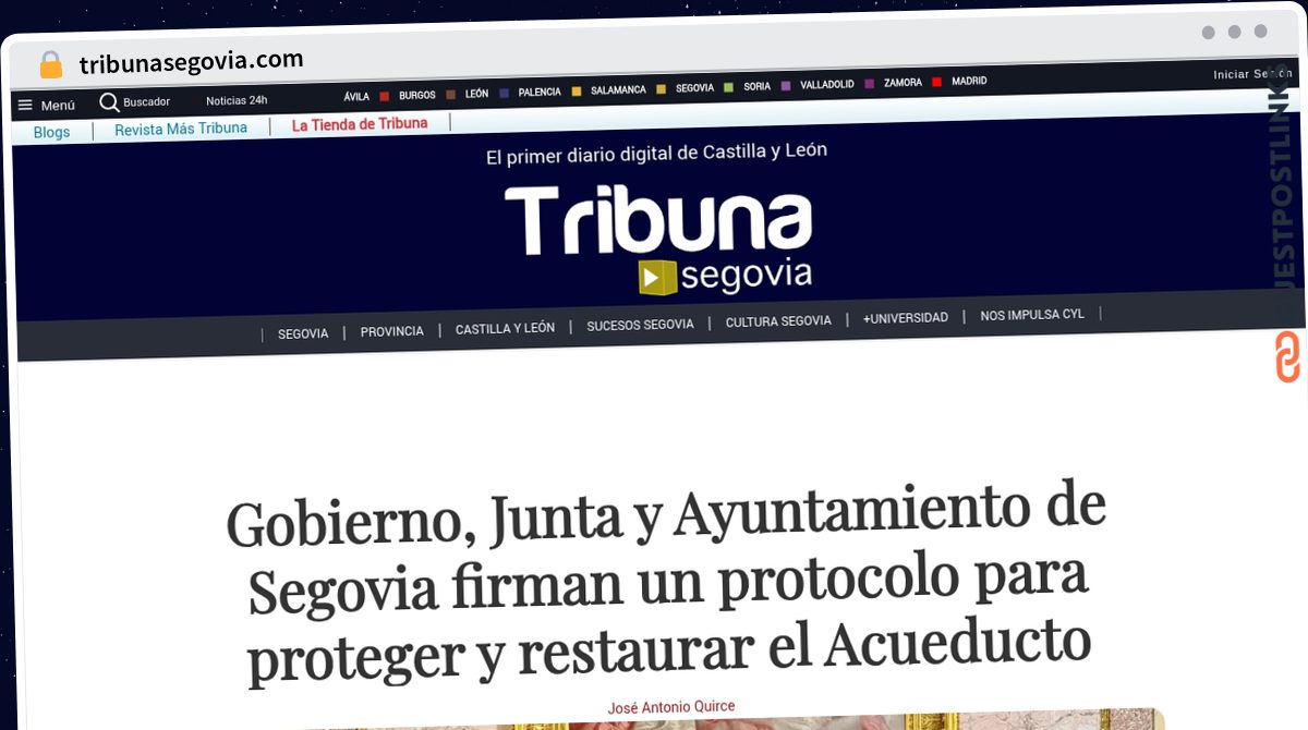 Publish Guest Post on tribunasegovia.com