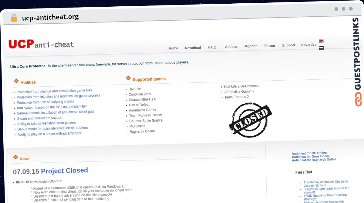 Publish Guest Post on ucp-anticheat.org