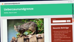 Publish Guest Post on ueberzaunundgrenze.de