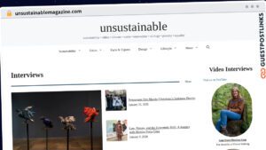 Publish Guest Post on unsustainablemagazine.com