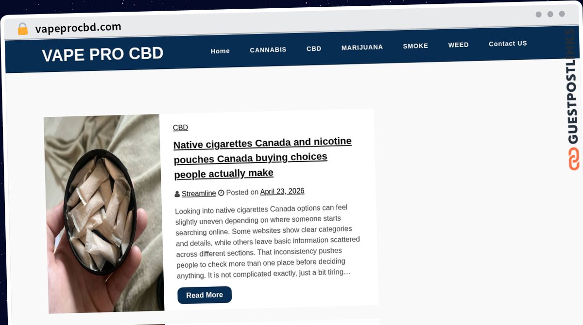 Publish Guest Post on vapeprocbd.com