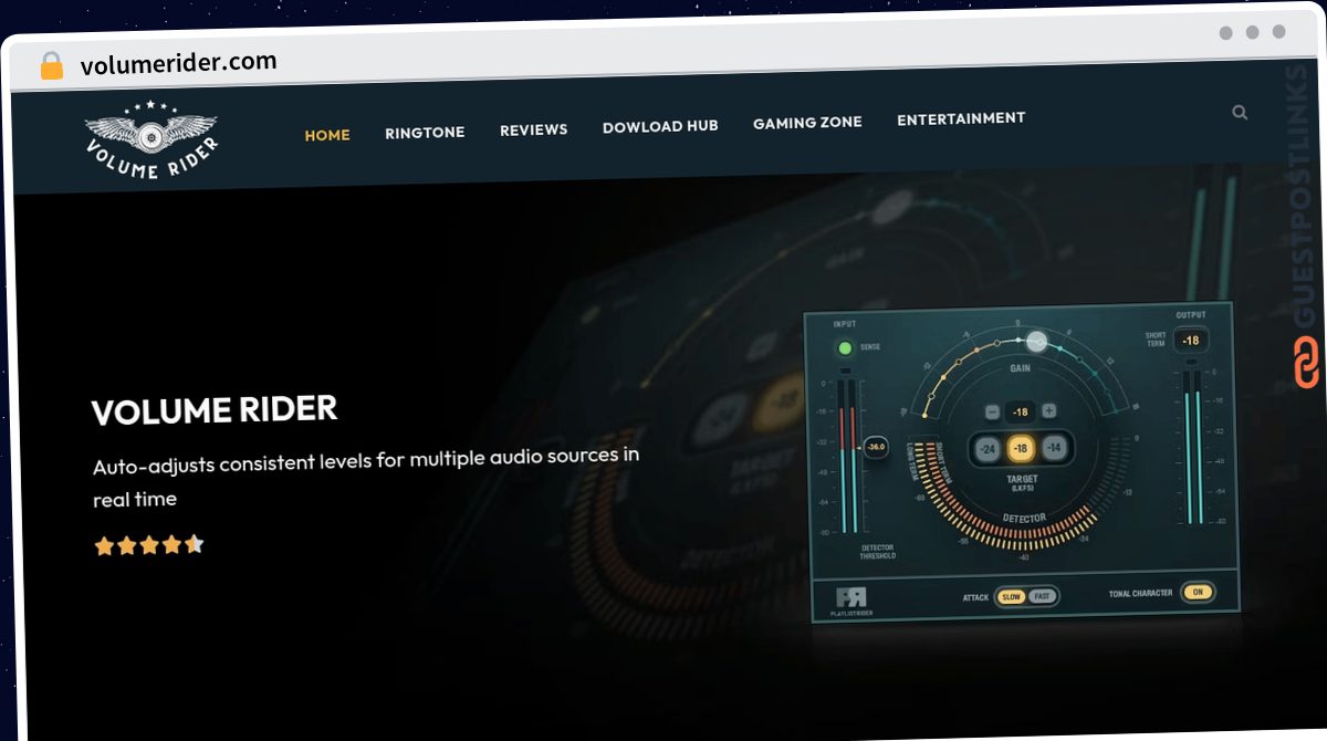 Publish Guest Post on volumerider.com
