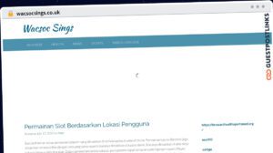 Publish Guest Post on wacsocsings.co.uk