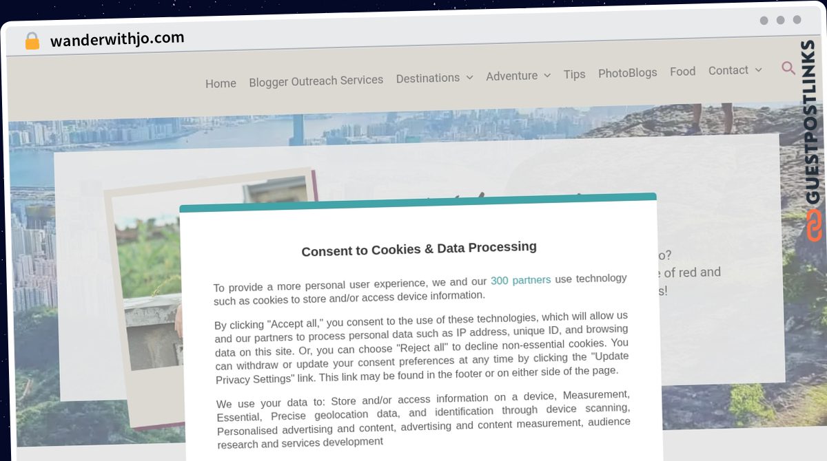 Publish Guest Post on wanderwithjo.com