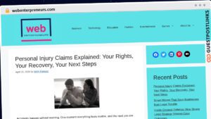 Publish Guest Post on webenterpreneurs.com