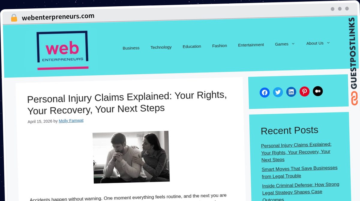 Publish Guest Post on webenterpreneurs.com