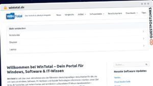 Publish Guest Post on wintotal.de