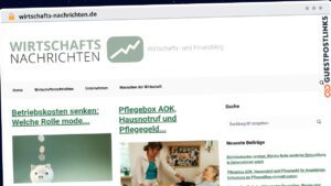 Publish Guest Post on wirtschafts-nachrichten.de