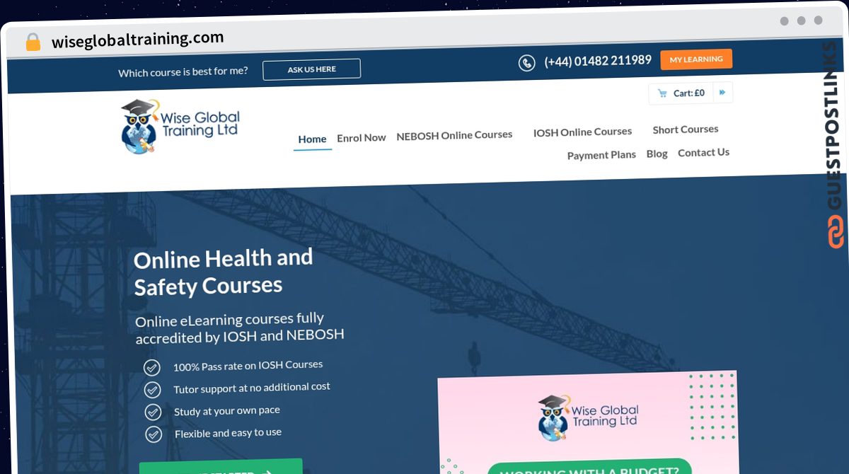 Publish Guest Post on wiseglobaltraining.com