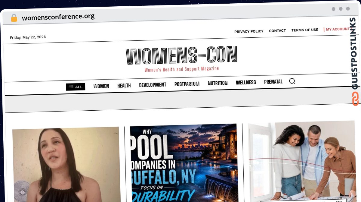 Publish Guest Post on womensconference.org
