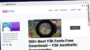 Publish Guest Post on y2kfonts.com